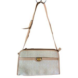 Vintage Etienne Aigner Woven Jute Shoulder Bag EUC